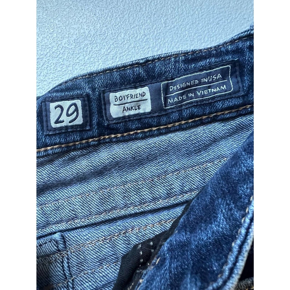 Miss Me Women's Size 29 Medium Wash Boyfriend Ankle Jeans - JB4009A54 - Picture 9 of 11